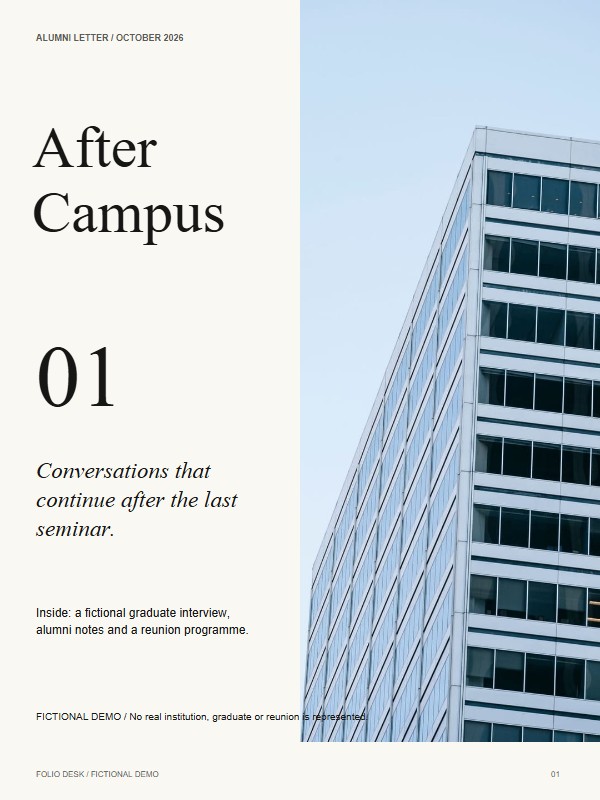 After Campus — Alumni letter