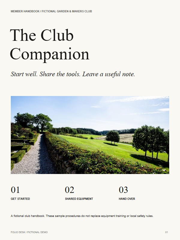 The Club Companion — Member handbook