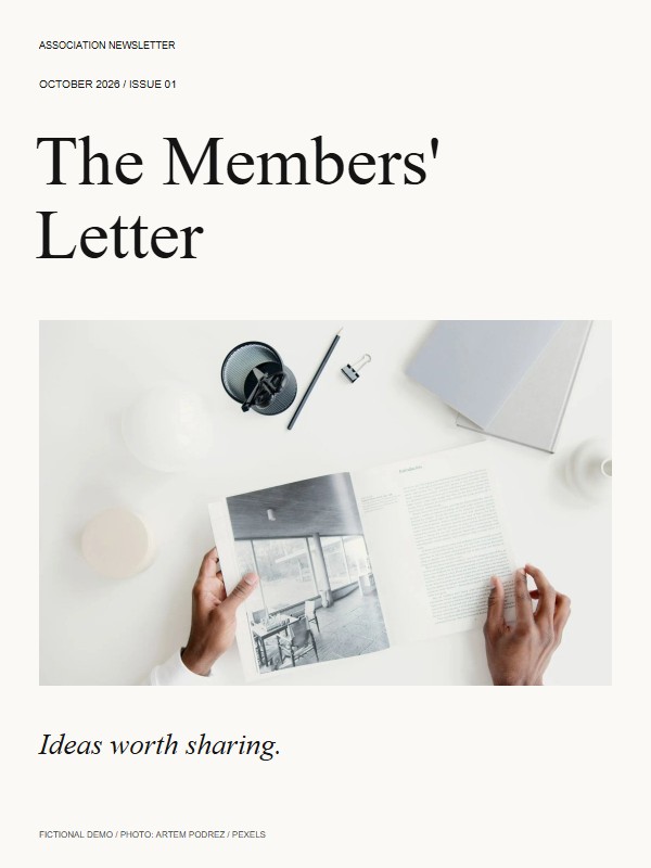 The Members’ Letter — October 2026