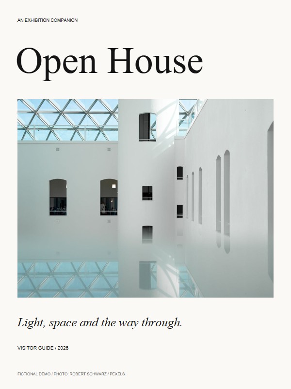 Open House — Exhibition guide